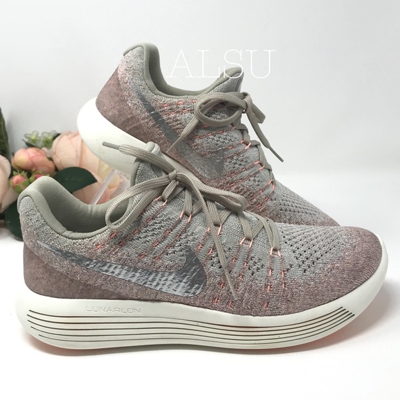 Nike Lunarepic Low Flyknit 2 Pale Grey W AUTHENTIC - Picture 2 of 7